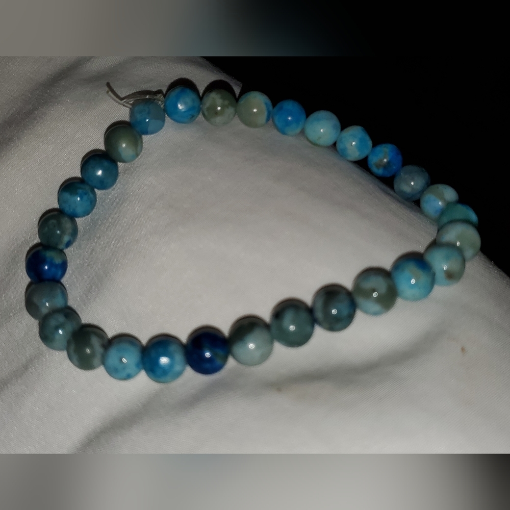 Apatite Handmsde Stretch Bracelet